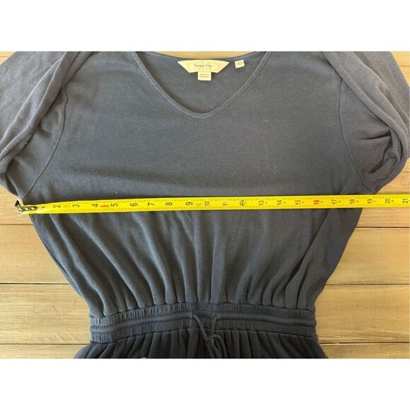People Tree‎ Navy Blue Julia Dress Size 4 - Picture 6 of 9